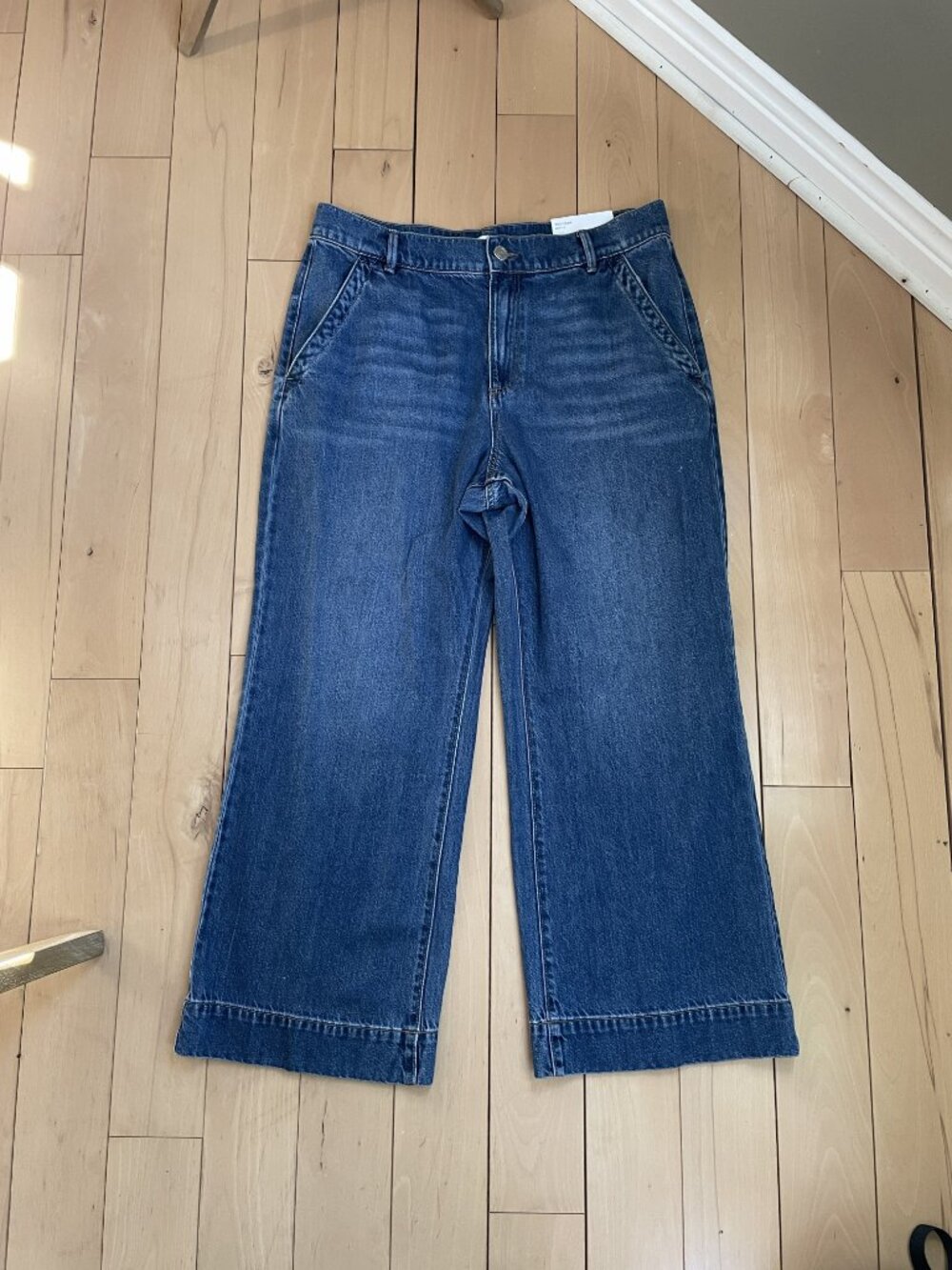 Ann Taylor Loft Petite High Rise Trouser Jeans– Size 14P 32P - NWT